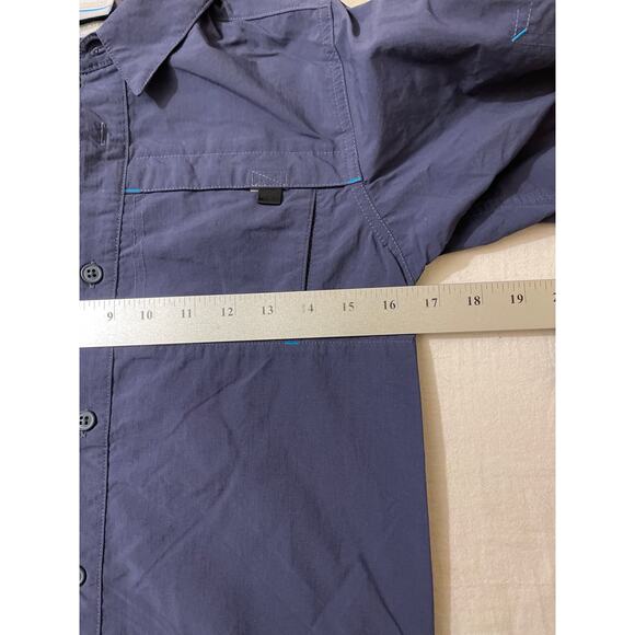 Columbia Kids Size‎ Medium Omni-Shade Sun Shirt Camping Hike Fish Outdoors - Picture 5 of 7